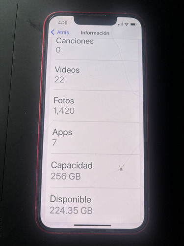 Apple iPhone 13 Mini (256 Gb) - (product)red (Usado)