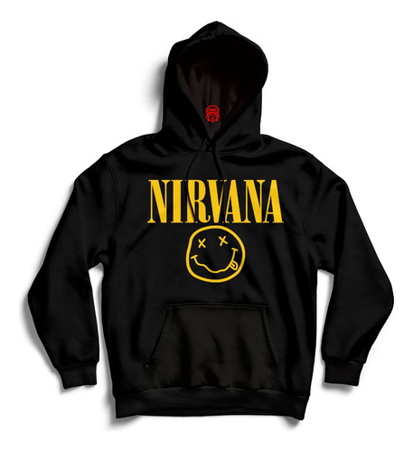 Polera Capucha Banda De Rock Alternativo Grunge Nirvana 003