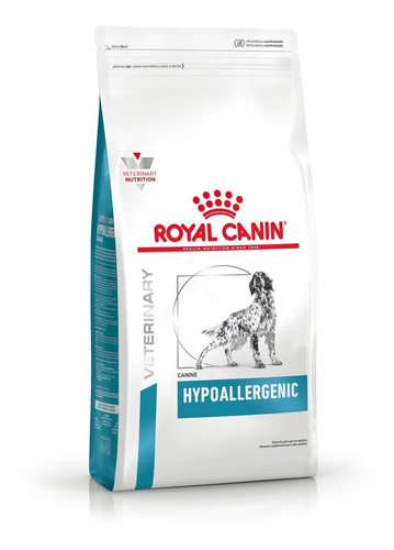 Alimento Royal Canin Veterinary Diet Canine Hypoallergenic para perro adulto todos los tamaños sabor mix en bolsa de 2 kg