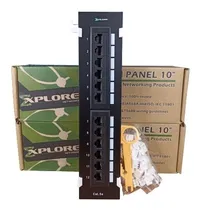 Comprar Patch Panel 12 Puertos Cat 5 Cat5 Cat5e Rackeable Explore.