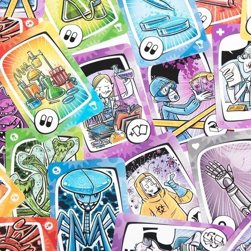 Imagen 4 de 7 de Virus 2 Evolution Expansión Juego De Cartas El Dragon Azul