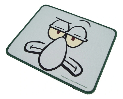 Mouse Pad Tapete Bob Esponja Impermeable Anti-derrapante Color Calamardo