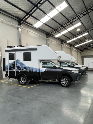 Camper Motorhome Hilux 4x4 Cabina Simple Entrega Inmediata