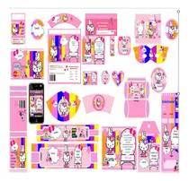 Comprar Kit Imprimible Hello Kitty Candybar Invitaciones Cumpleaños