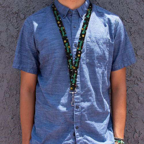 Rick And Morty Lanyard, Rick And Morty Title Logo Space...