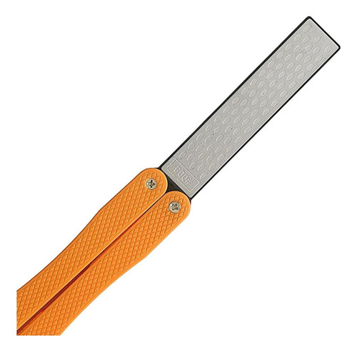 Afilador De Cuchillos De Bolsillo Portátil Naranja