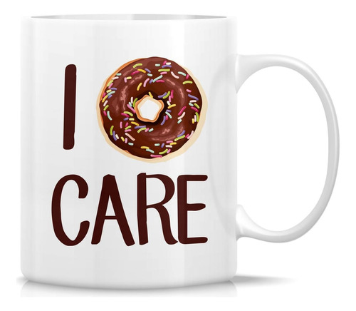 Taza De Café Retreez Funny Mug, Con Texto En Inglés «i Donut