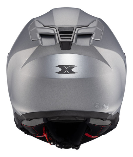 Capacete Fechado Texx Kaiman Tamanho 58 Com Óculos Solar Interno Solido Titanium