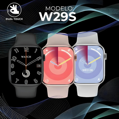 Relogio Inteligente W29s Microwear Gps Nfc Android Ios 2024