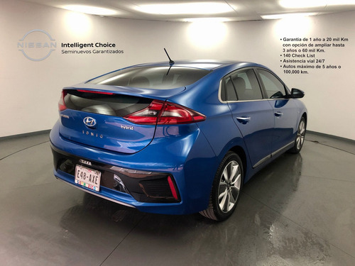 Imagen 4 de 15 de Hyundai Ioniq 2018 Gls Limited Híbrido Piel At