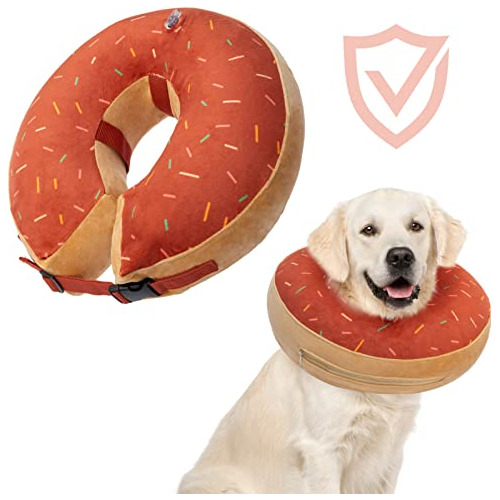 Bingpet Collar De Cono Inflable Para Perros, Collar Sn7m1