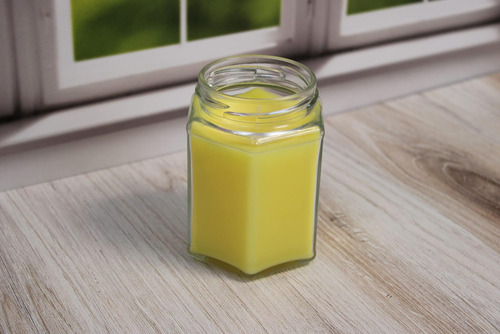 Vela De Soya Mezclada Con Aroma A Limón