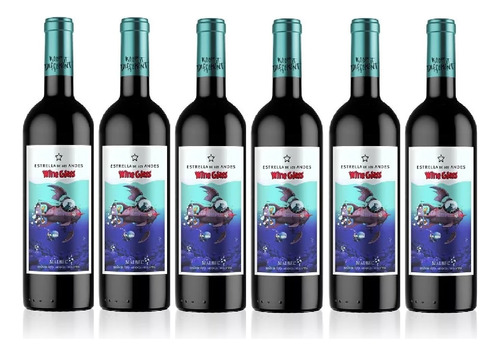 Caja X 6 - Estrella De Los Andes - Wine Glass - Malbec