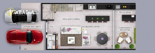 Imagem 10 de 11 de Casa Com 3 Dormitórios Com 3 Suíte À Venda, 173 M² Por R$ 1.280.000 - Parque Taquaral - Campinas/sp - Ca1109