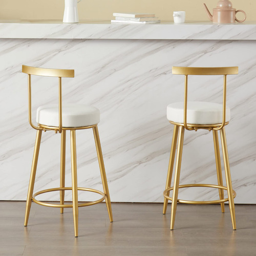 Ontihang Juego De 2 Taburetes De Bar De Cocina Para Desayuno