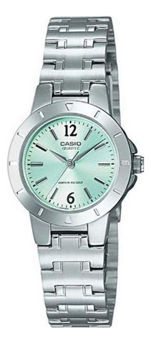 Reloj Casio Metal Ltp-1177a Colores Surtidos/relojesymas Color del fondo Verde 3A