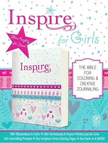 Biblia Inspirefor Girls For Coloring And Creative Journaling
