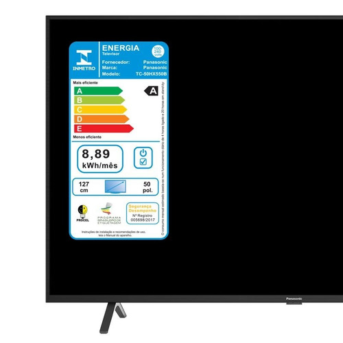 Imagem 10 de 10 de Tv Panasonic 4k Ultra Hd Led - Tc-50hx550b
