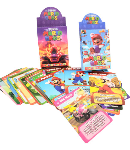 Juego De Cartas Mario Bros Pack 60 Unidades