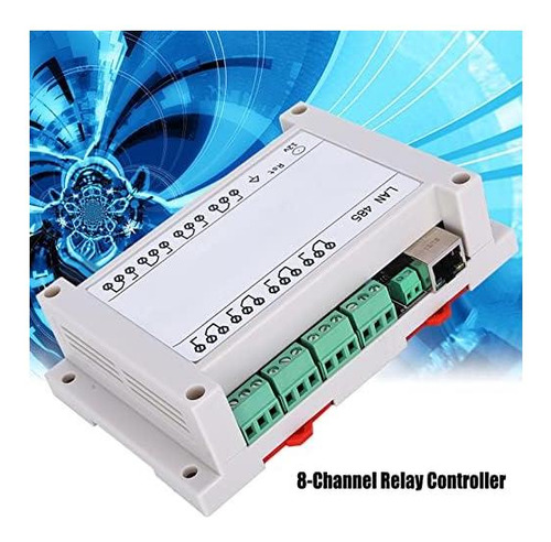 Módulo De Control Remoto Ethernet Tcp Ip Rj45, Interruptor 8