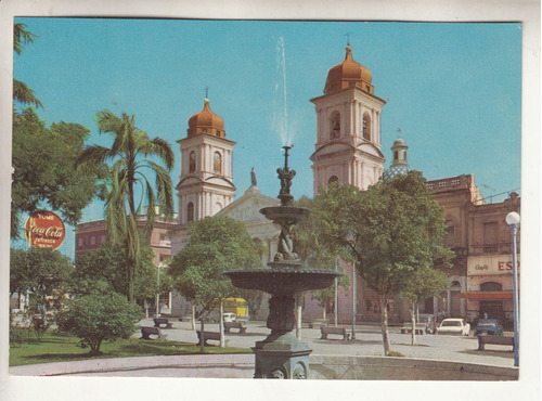 Postal Sarmiento Vista Plaza Tucuman Publicidad Coca Cola 