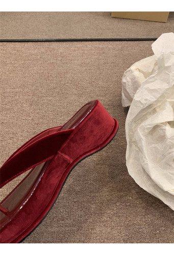 Zapatillas De Suela Gruesa For Mujer, Francesas Moda Verano