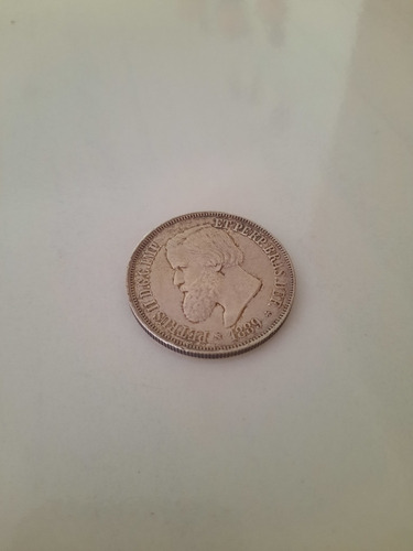 Moeda Prata Rei Dom Pedro 1889 2074 (Usado)