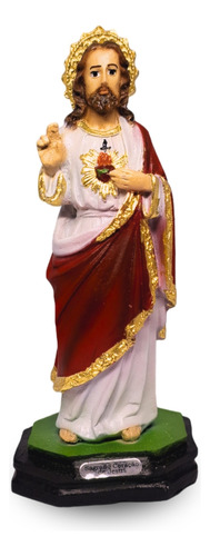 Imagem De Resina Do Sagrado Coração De Jesus