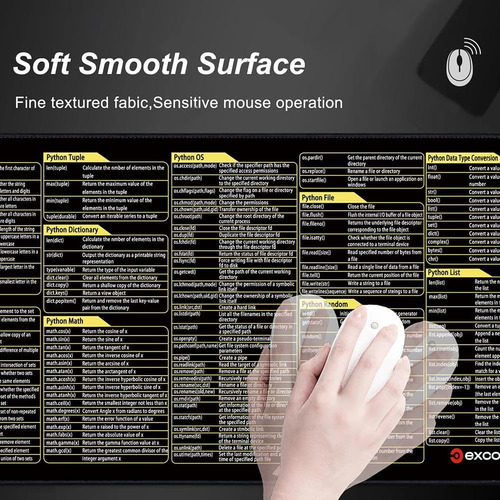 Mousepad Emborrachado Programador Java - 80x30