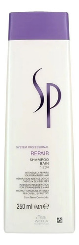 Shampoo Reparador Wella Professional  Sp 250 Ml