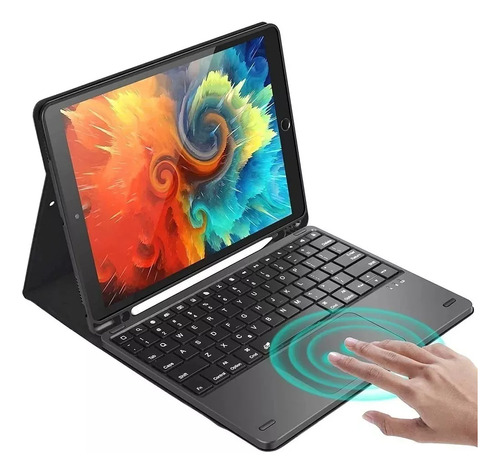 Estuche Teclado + Trackpad (mouse) Para Samsung Tab A9