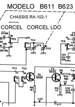 Comprar Esquema Radio Philco B611 B611 Corcel  Ra102 1  Em Pdf   