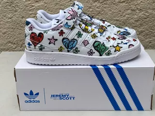 Tenis Uso adidas Jeremy Scott Forum 84 Lo Mono 29 Cm Casual