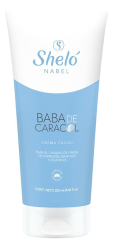 Baba De Caracol Facial 250 Gr Regenerador Celular Momento de aplicación Día/Noche Tipo de piel Todo tipo de piel