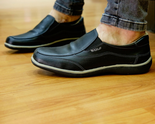 Imagen 3 de 9 de Zapatos Hombres De Vestir Urbano Nautico Cuero Ecológico