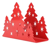 Comprar Servilletero De Acero Inoxidable Con Forma De Árbol De Navid