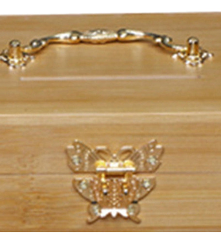 De Madera Vintage Para Guardar Joyas Navidad Sin Candado