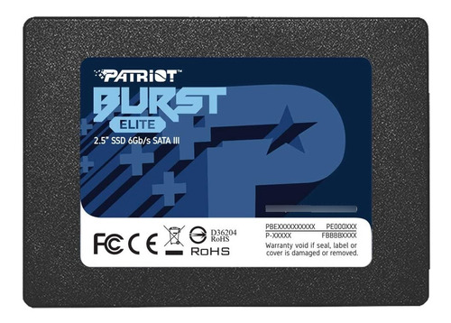 Disco Duro Solido Ssd | 2 Tb | Patriot Burst | Sata 3 