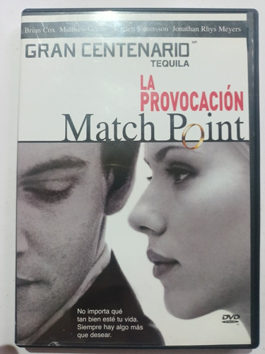 Dvd La Provocación Scarlett Johansson Brian Cox Match Point