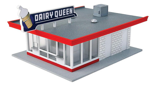 Cornerstone Ho Scale Model Dairy Queen Kit 16 X 3 2 X 2 3 8