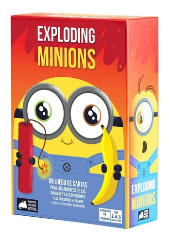 Juego De Mesa Exploding Minions Inglés (alternativo)