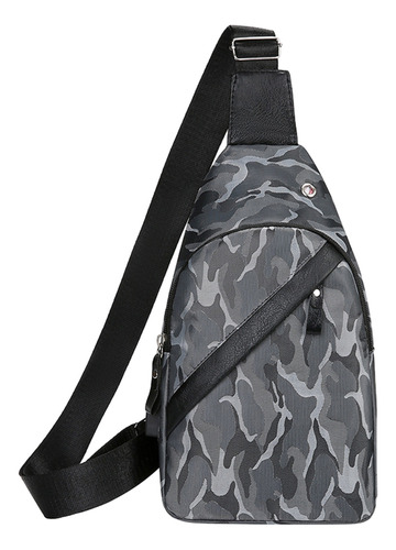 Bolso Pequeño Con Carga Usb G, Camouflage Trend Casual S 58g