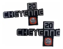Comprar Par De Emblemas Laterales Chevrolet Cheyenne 20