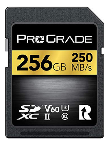 Tarjeta Sd Uhs-ii 256gb V60 | Alta Velocidad De Escritura