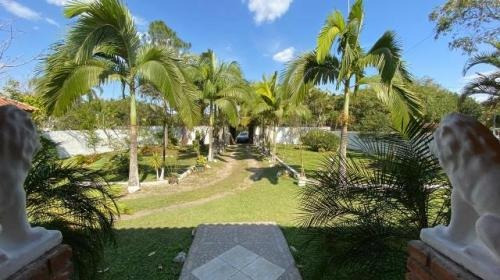 Imagem 3 de 14 de Chácara Murada Com 4 Dormitórios E Piscina, Em Peruíbe