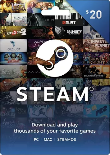 Steam Card  MercadoLivre 📦