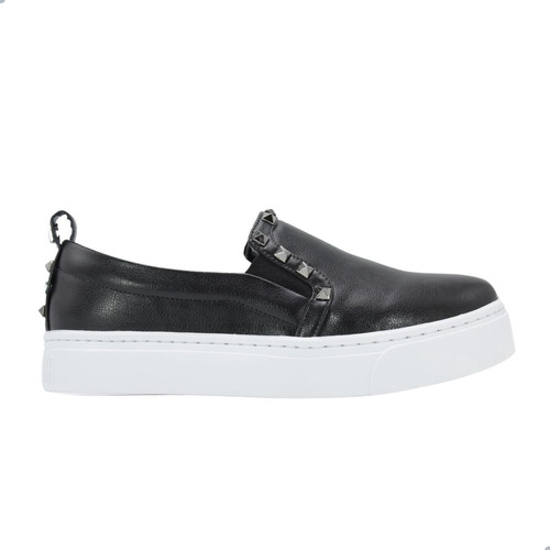 Tênis Adulto Slip On Santa Lolla Cor Preto Tachas