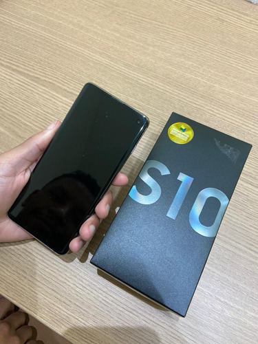 Samsung S10 Preto 128gb Dual Chip C/ Garantia