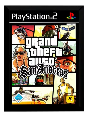 Capa Gta San Andreas Ps2