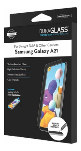 Duraglass Vidrio Templado Para Pantalla Samsung Galaxy A21